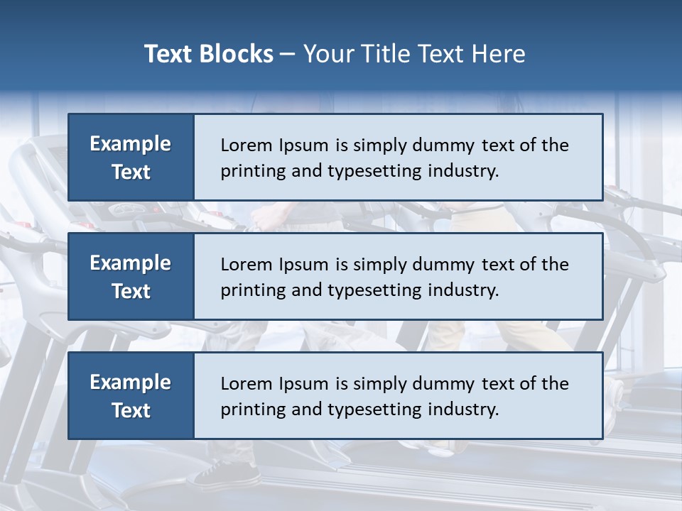 Power Bodycare Figure PowerPoint Template