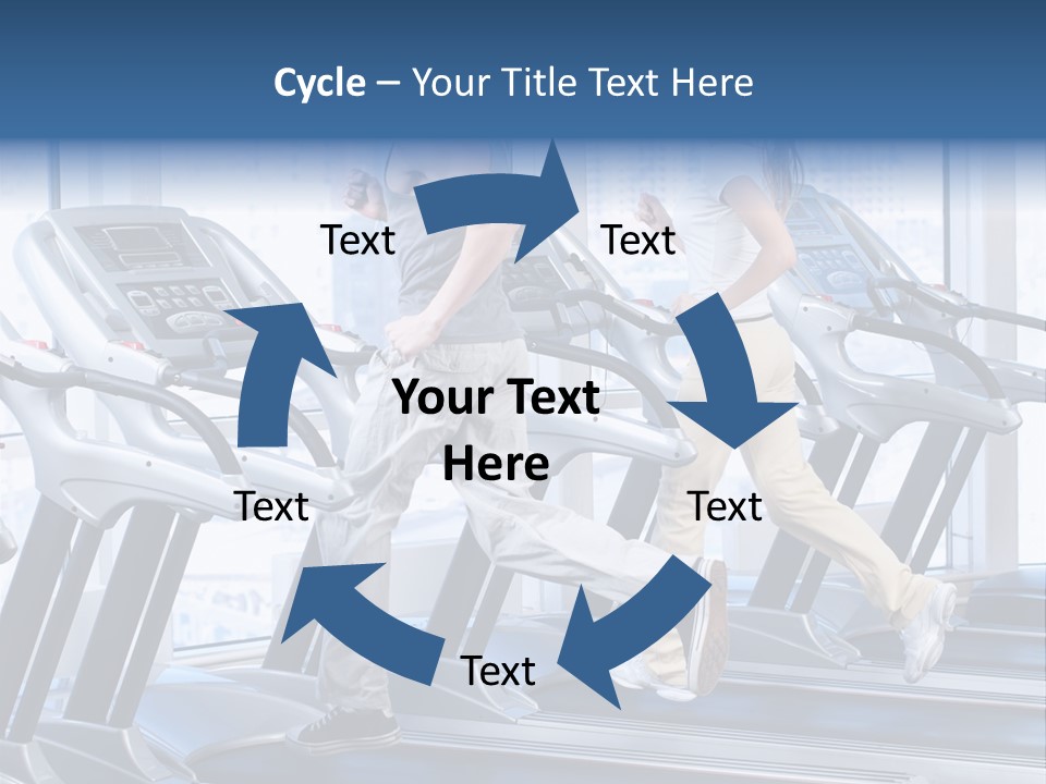 Power Bodycare Figure PowerPoint Template