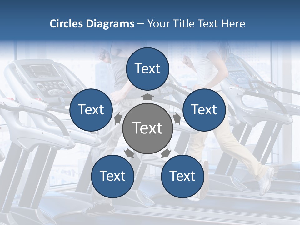 Power Bodycare Figure PowerPoint Template