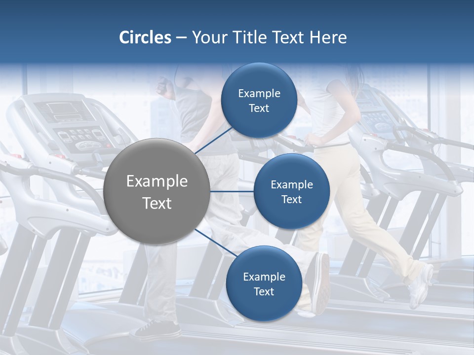 Power Bodycare Figure PowerPoint Template