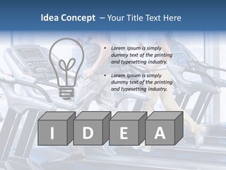 Power Bodycare Figure PowerPoint Template