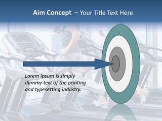 Power Bodycare Figure PowerPoint Template