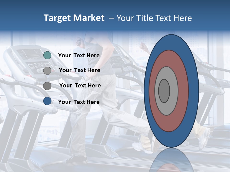 Power Bodycare Figure PowerPoint Template
