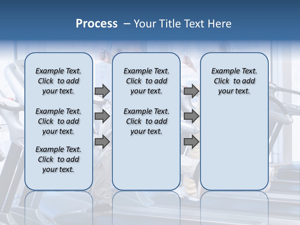Power Bodycare Figure PowerPoint Template