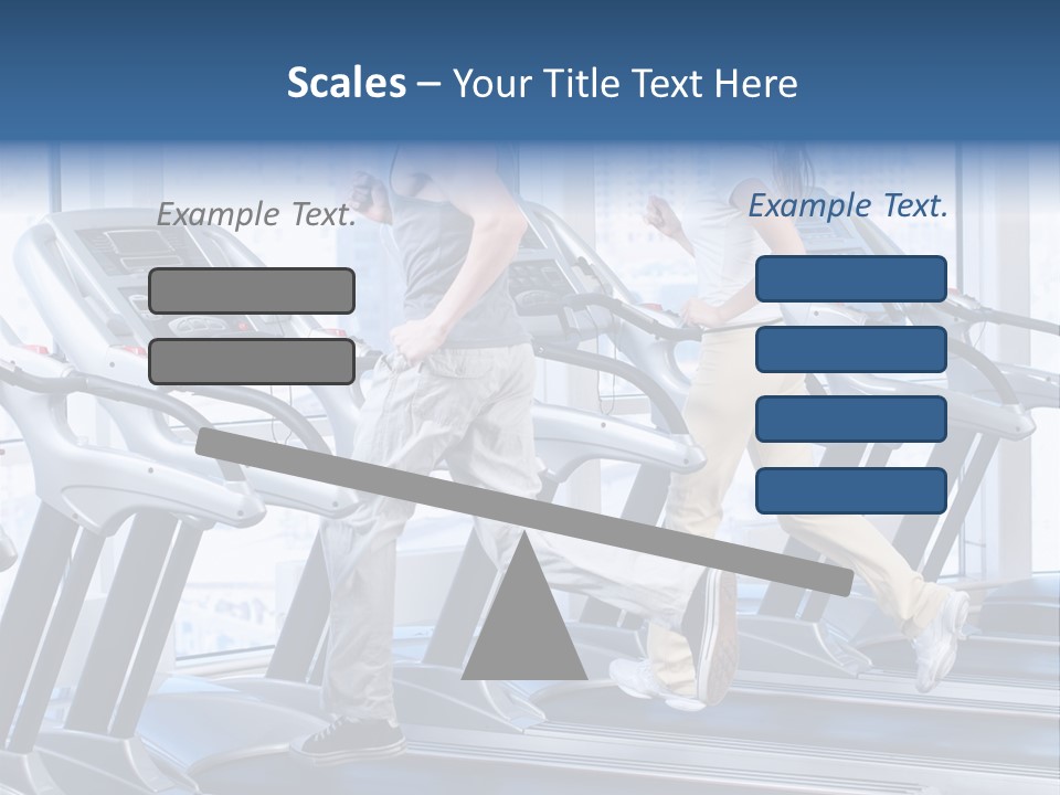 Power Bodycare Figure PowerPoint Template