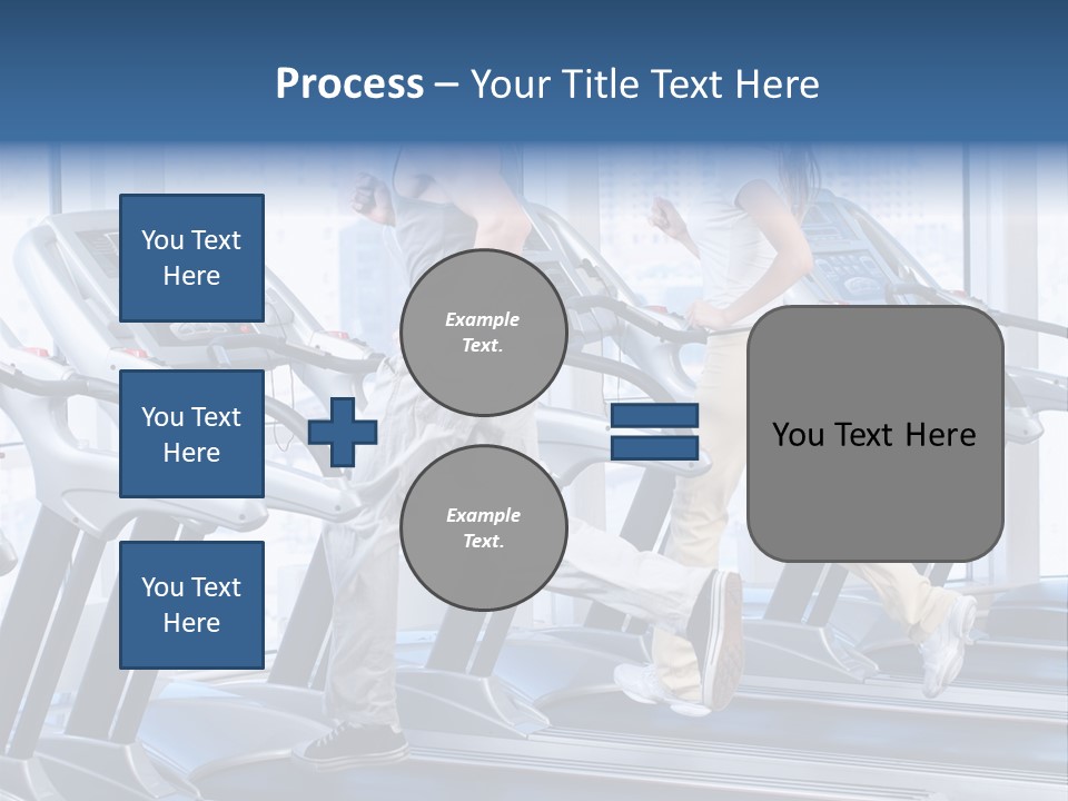 Power Bodycare Figure PowerPoint Template