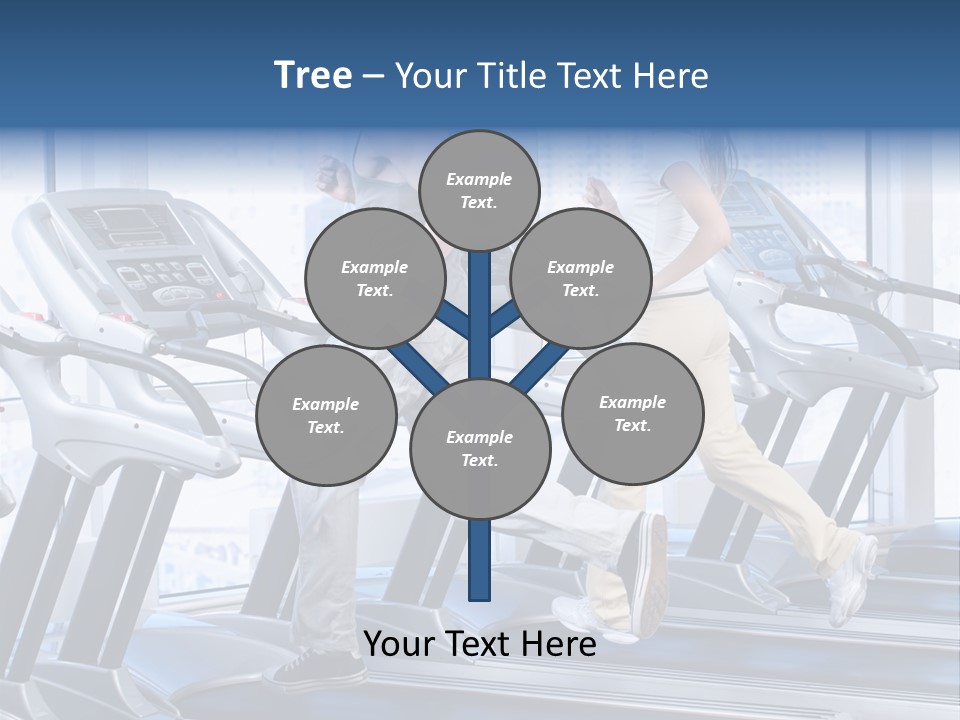 Power Bodycare Figure PowerPoint Template