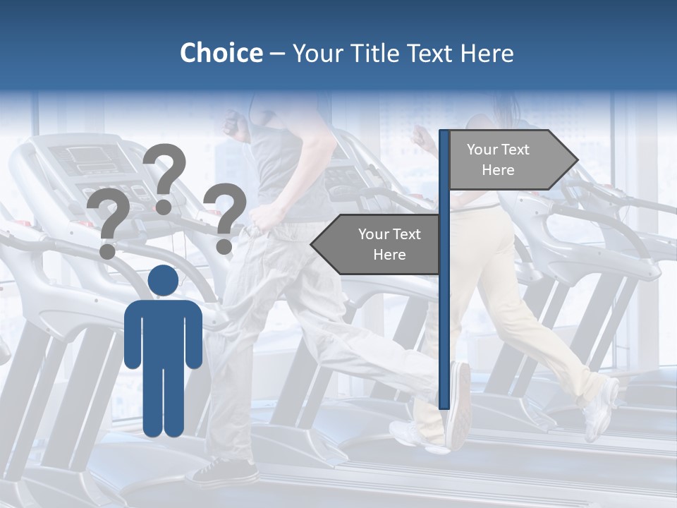 Power Bodycare Figure PowerPoint Template