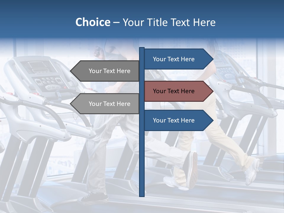 Power Bodycare Figure PowerPoint Template