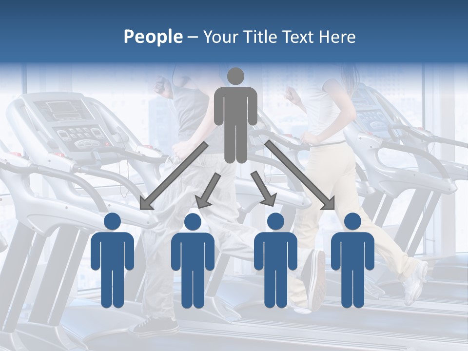 Power Bodycare Figure PowerPoint Template