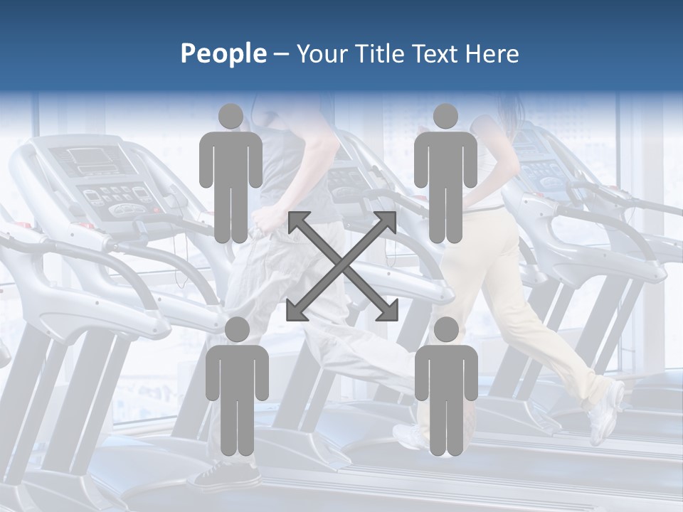 Power Bodycare Figure PowerPoint Template