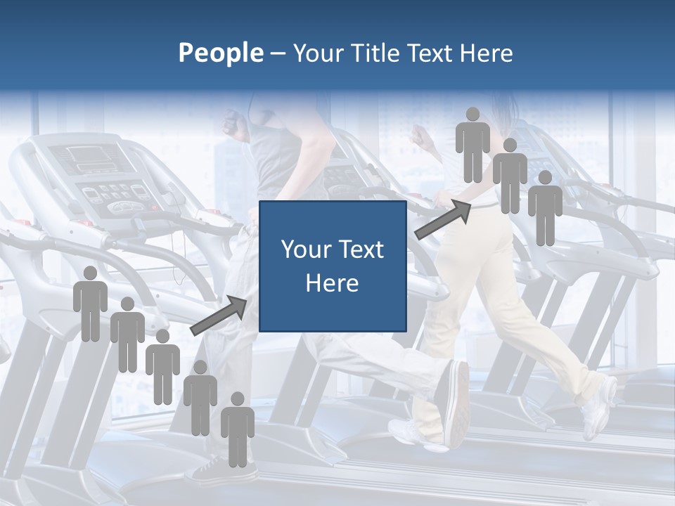 Power Bodycare Figure PowerPoint Template