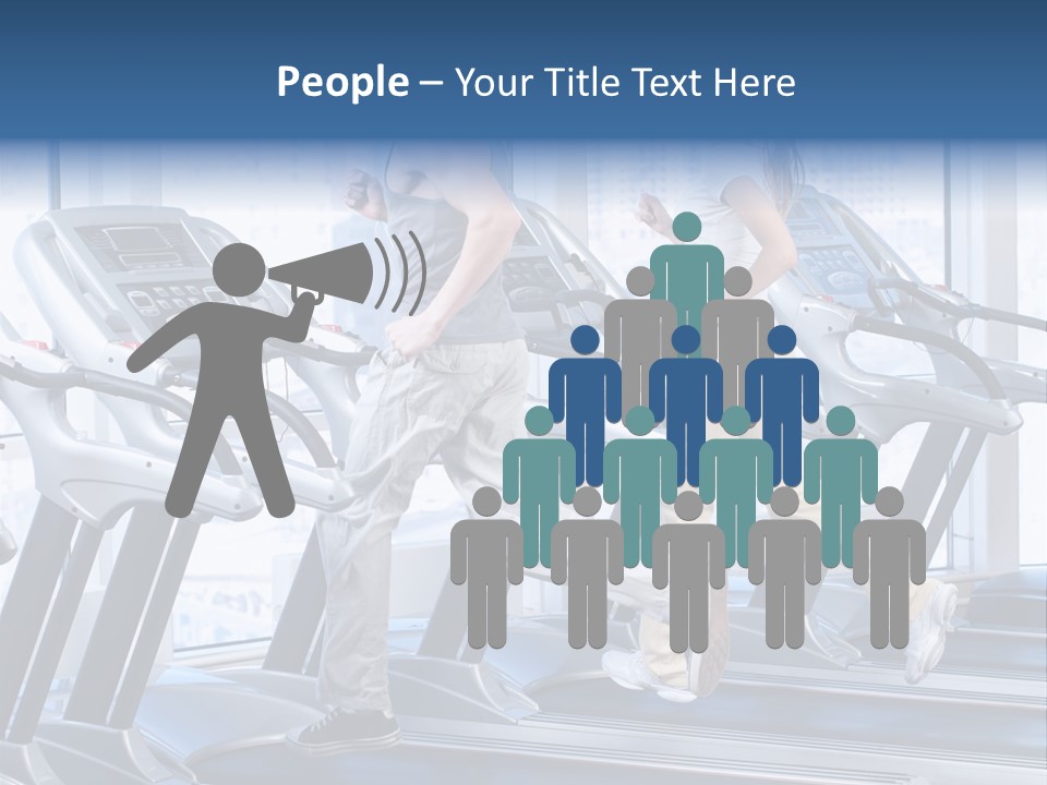 Power Bodycare Figure PowerPoint Template