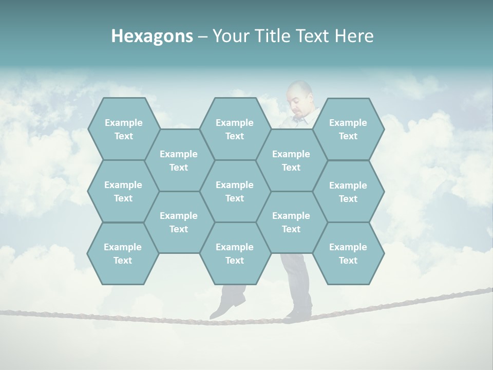 Acrobat Acrobatic Courage PowerPoint Template