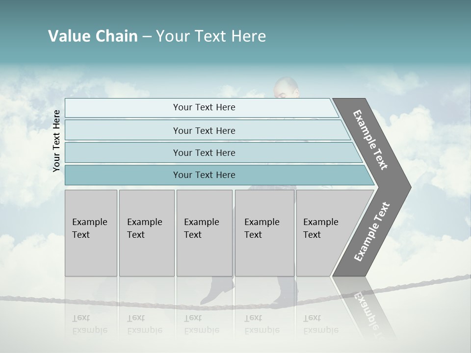 Acrobat Acrobatic Courage PowerPoint Template