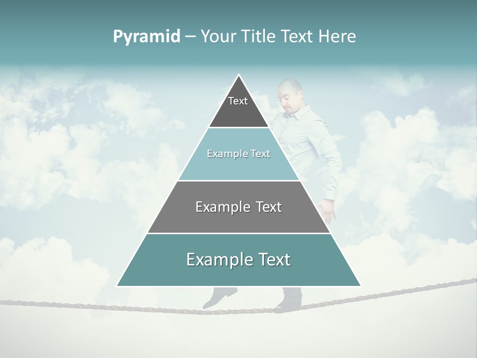 Acrobat Acrobatic Courage PowerPoint Template