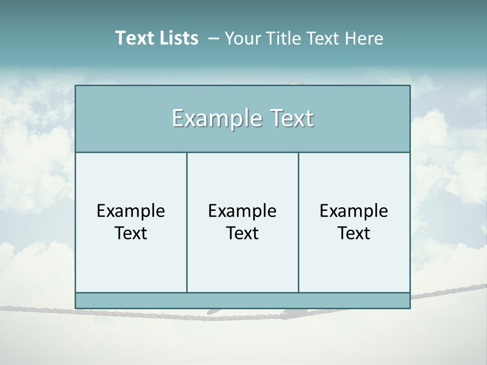 Acrobat Acrobatic Courage PowerPoint Template
