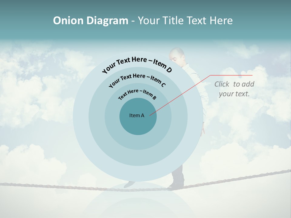 Acrobat Acrobatic Courage PowerPoint Template