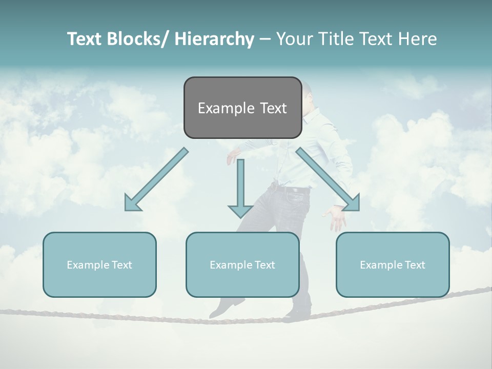 Acrobat Acrobatic Courage PowerPoint Template