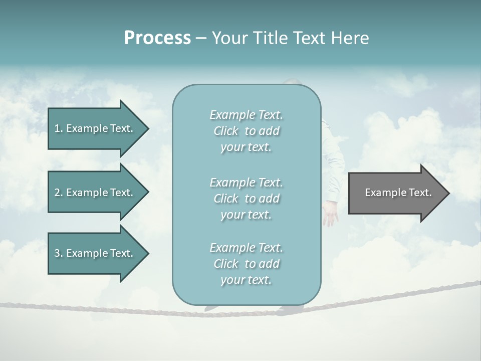 Acrobat Acrobatic Courage PowerPoint Template