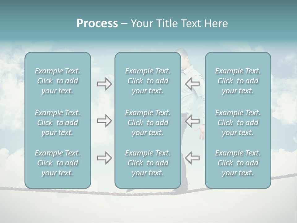 Acrobat Acrobatic Courage PowerPoint Template