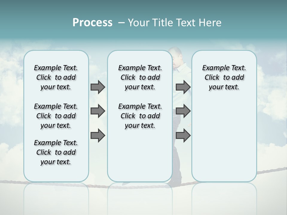Acrobat Acrobatic Courage PowerPoint Template