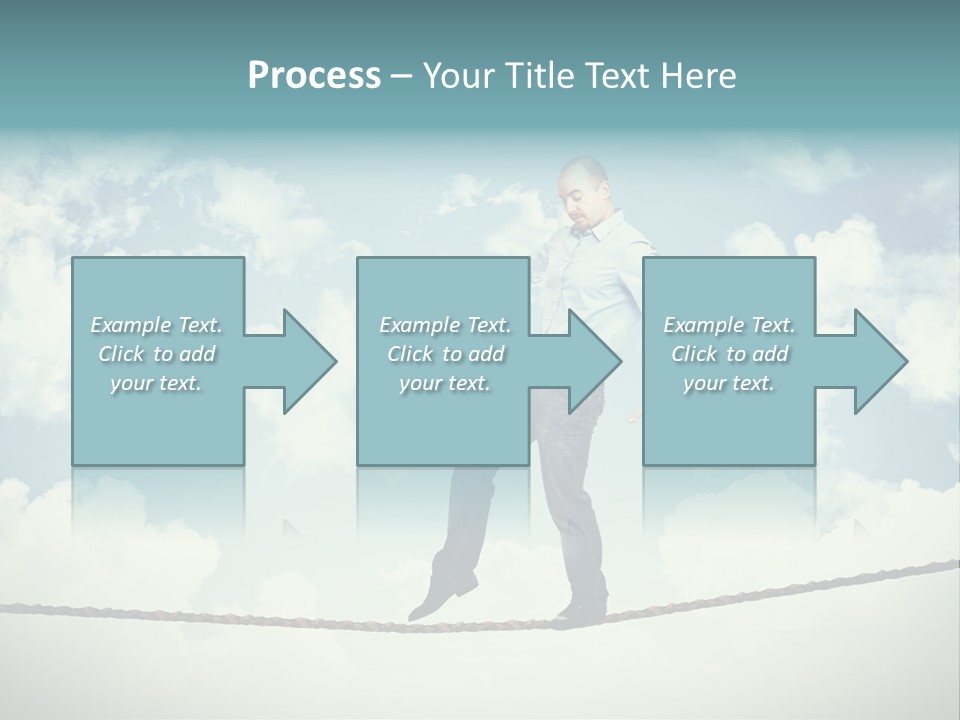 Acrobat Acrobatic Courage PowerPoint Template