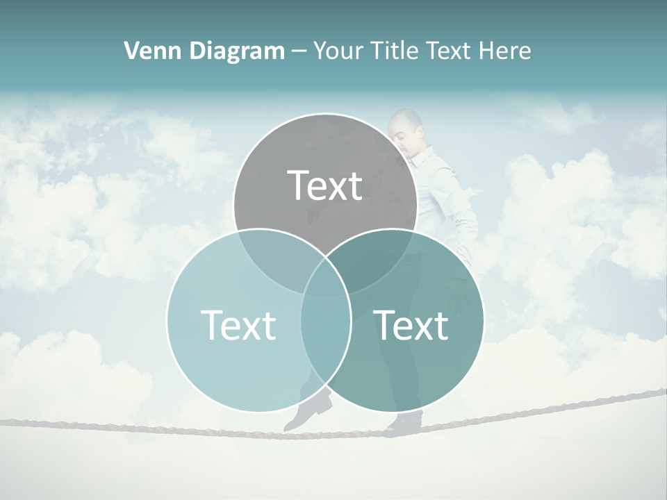 Acrobat Acrobatic Courage PowerPoint Template