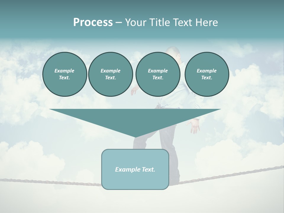 Acrobat Acrobatic Courage PowerPoint Template