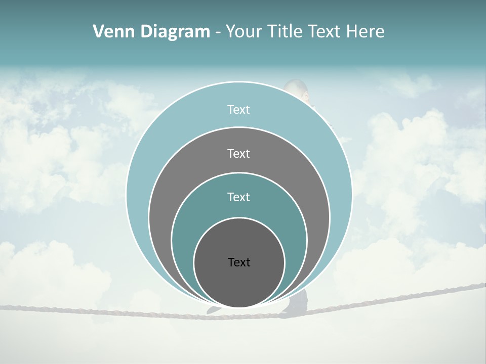 Acrobat Acrobatic Courage PowerPoint Template