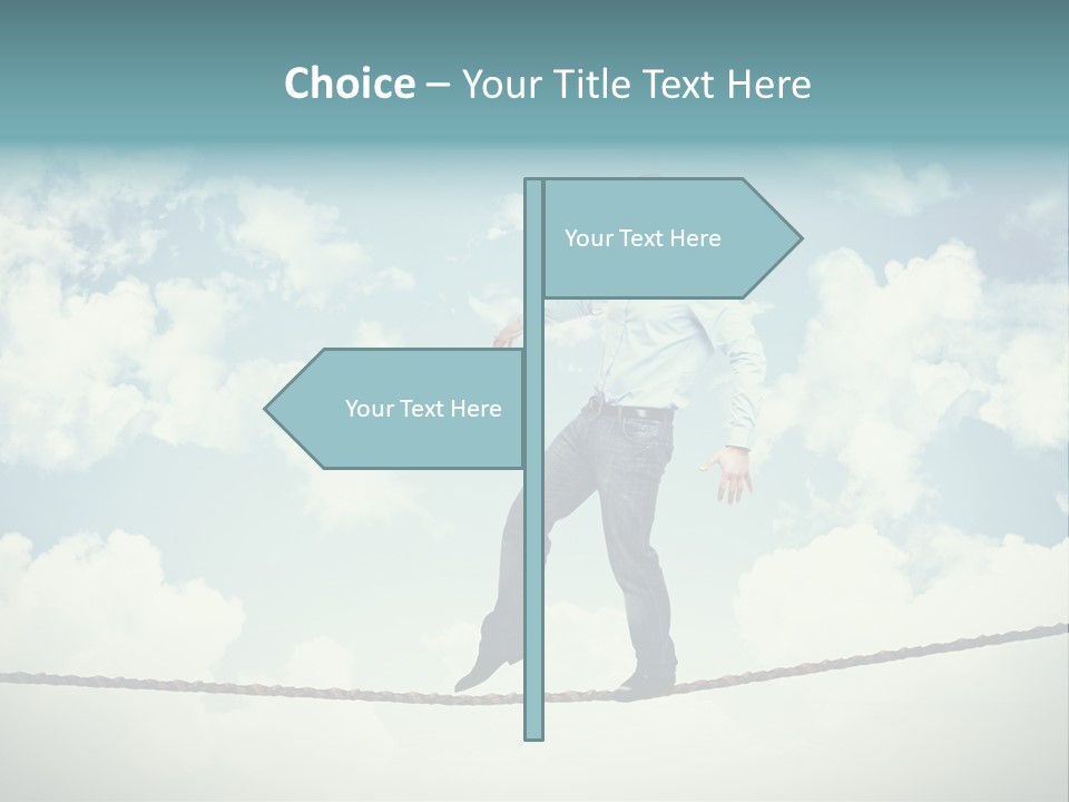 Acrobat Acrobatic Courage PowerPoint Template