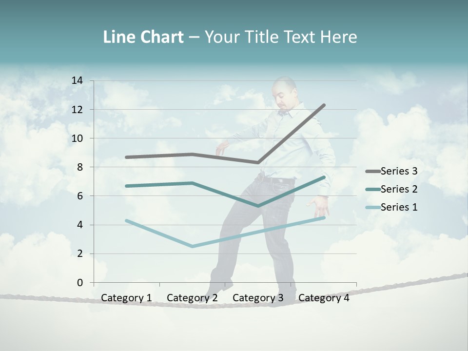 Acrobat Acrobatic Courage PowerPoint Template
