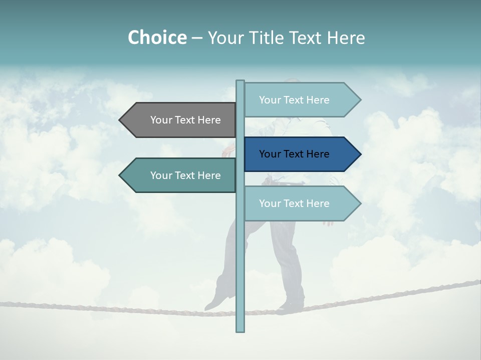 Acrobat Acrobatic Courage PowerPoint Template