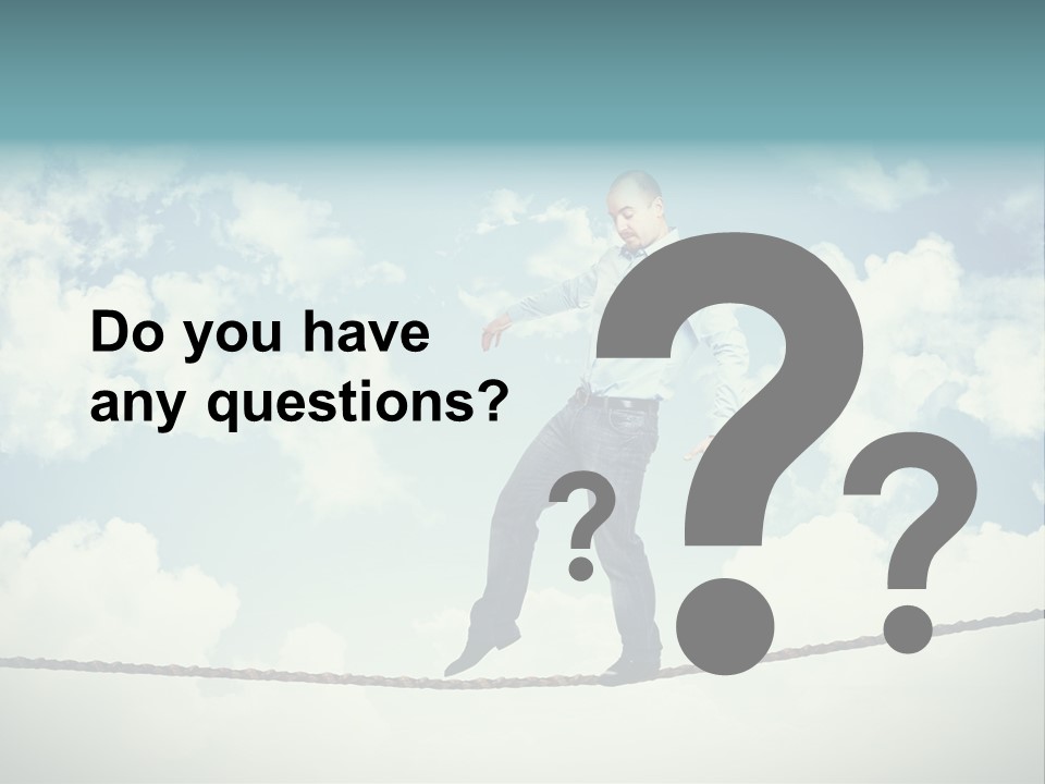 Acrobat Acrobatic Courage PowerPoint Template