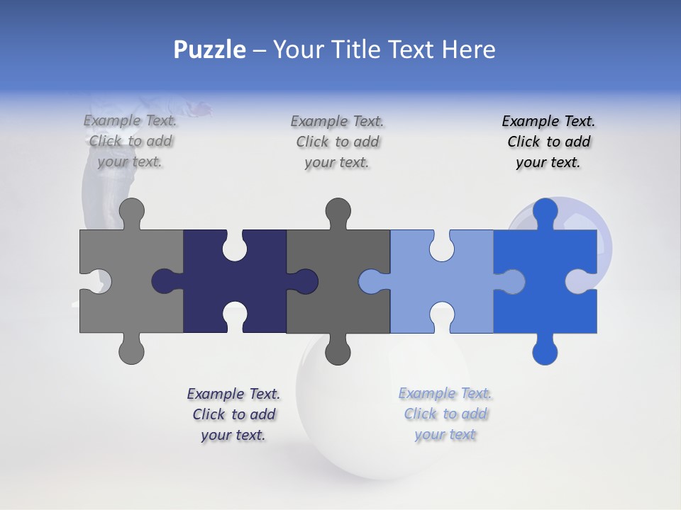White Business Scale PowerPoint Template