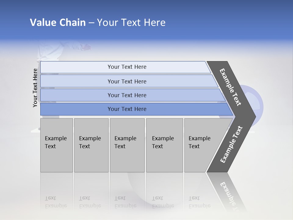 White Business Scale PowerPoint Template