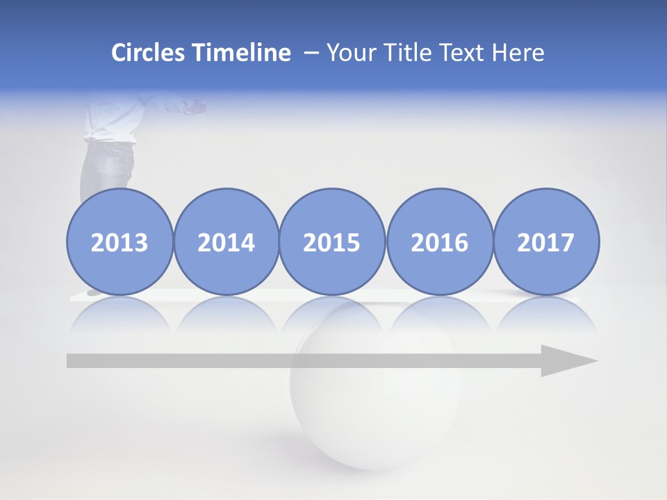 White Business Scale PowerPoint Template