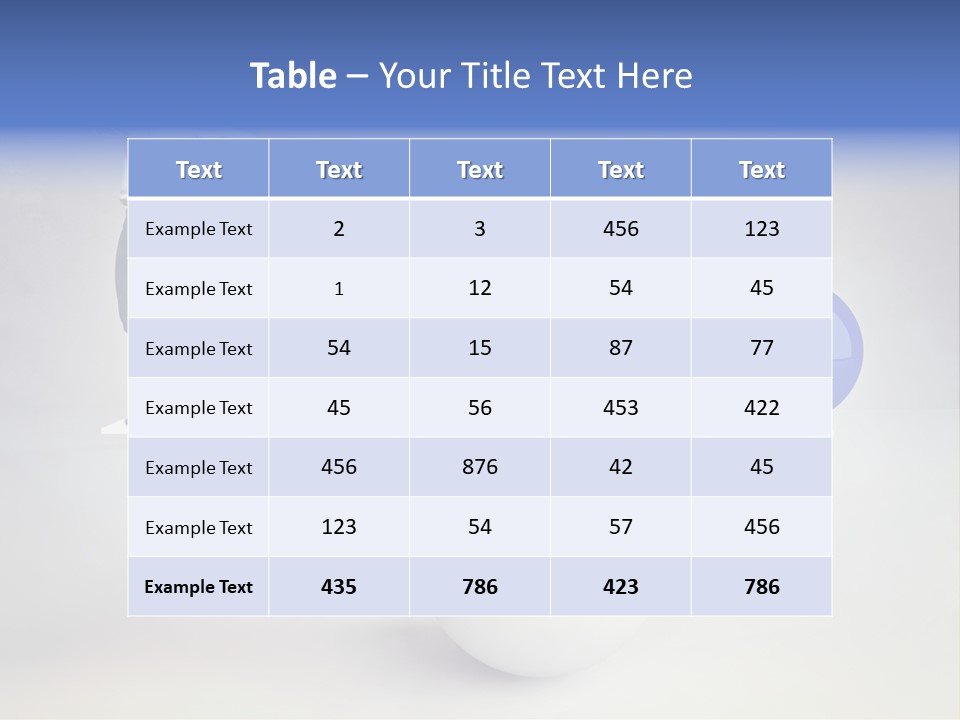 White Business Scale PowerPoint Template