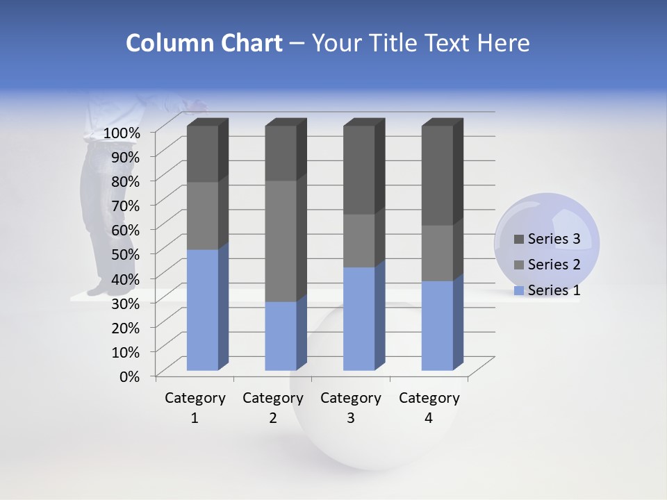 White Business Scale PowerPoint Template