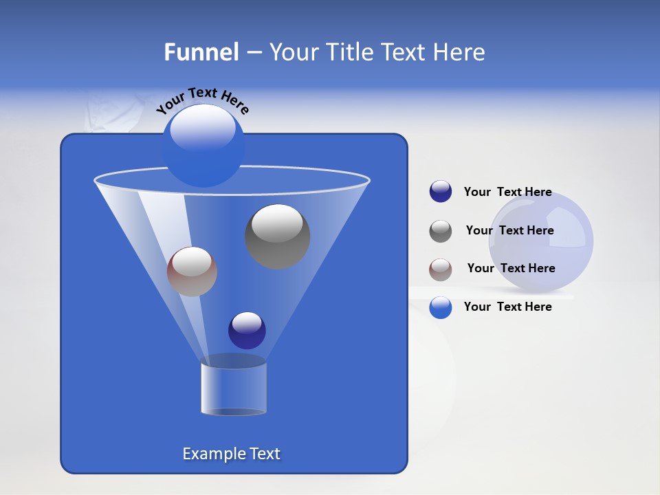 White Business Scale PowerPoint Template