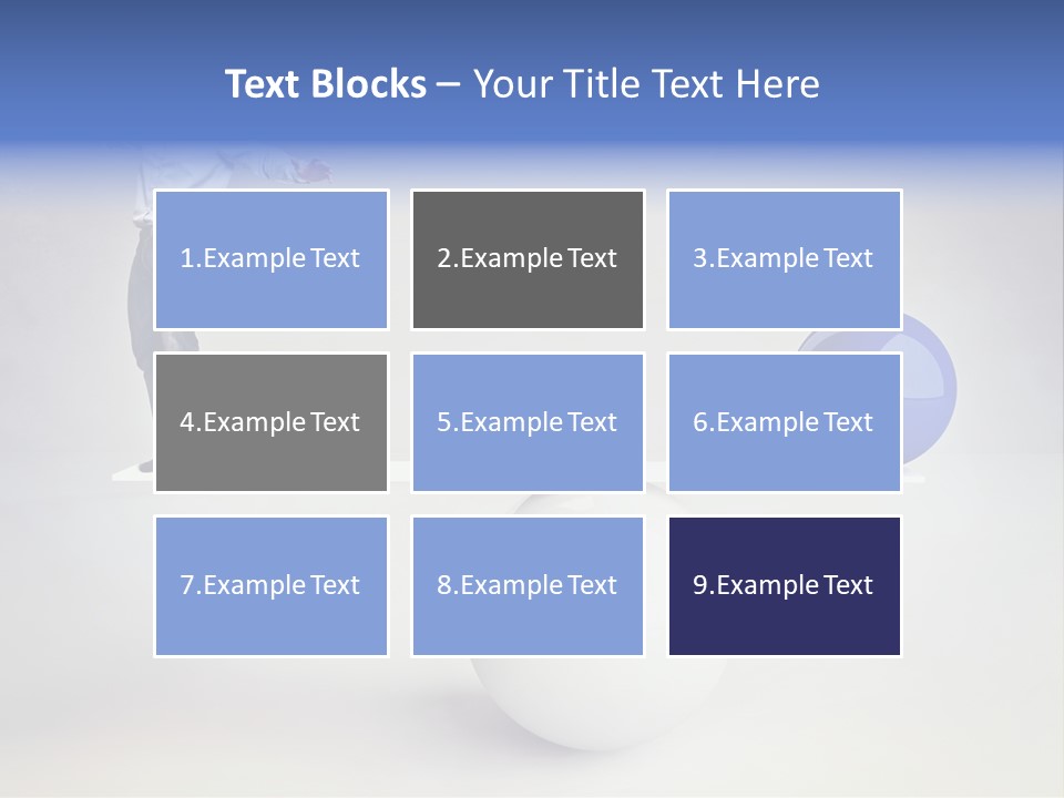 White Business Scale PowerPoint Template