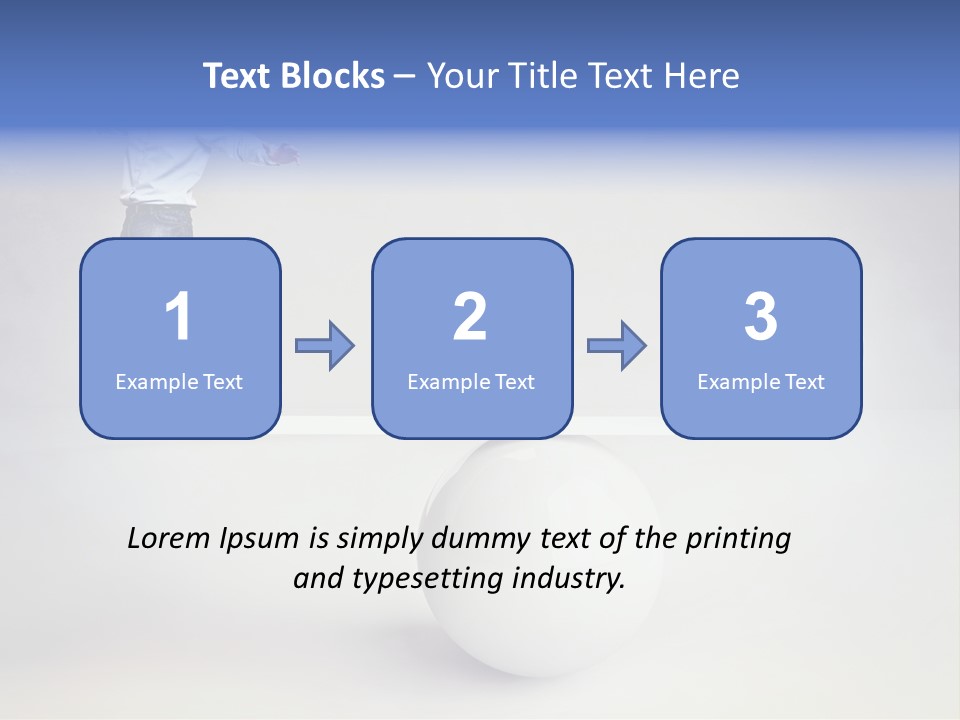 White Business Scale PowerPoint Template