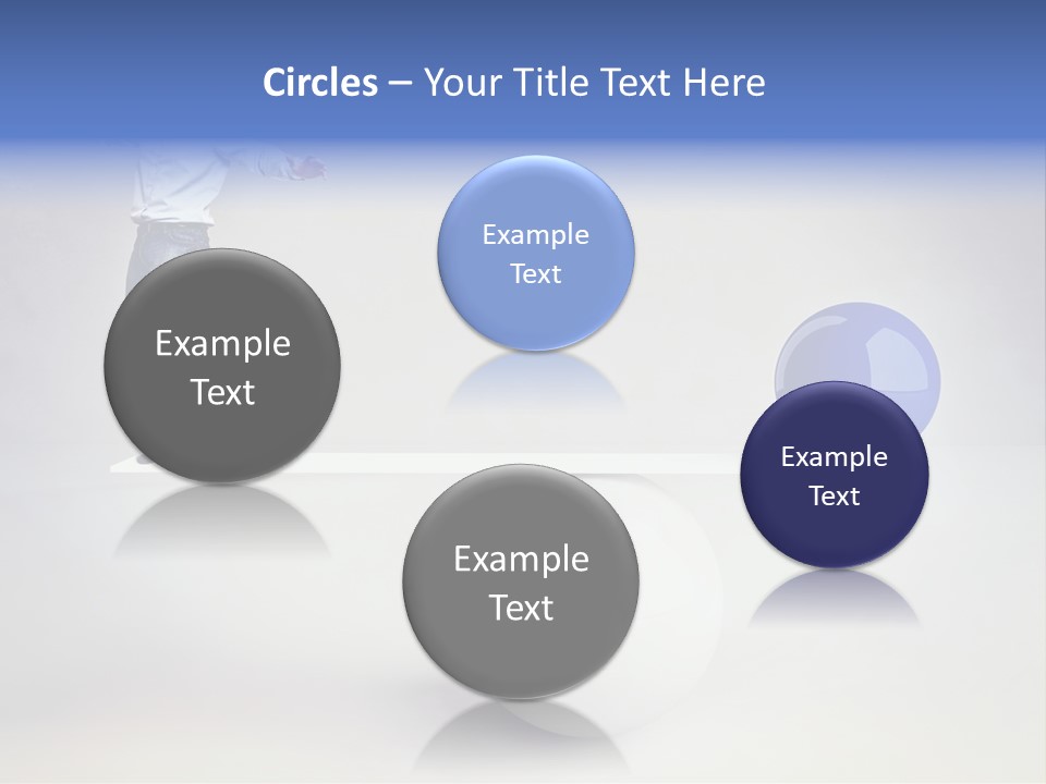 White Business Scale PowerPoint Template