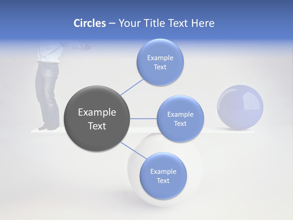White Business Scale PowerPoint Template