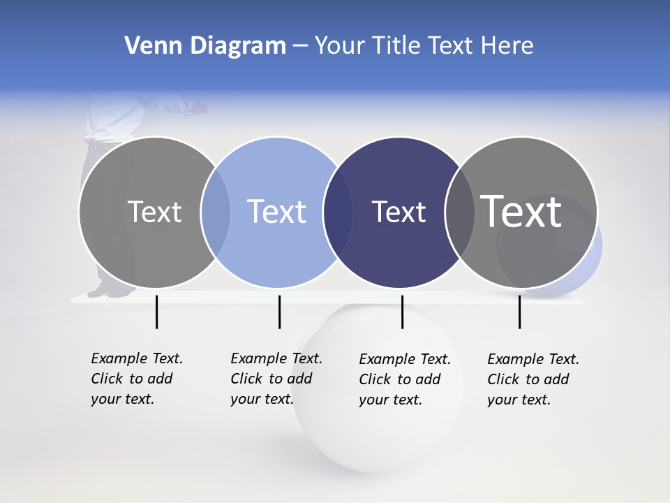 White Business Scale PowerPoint Template