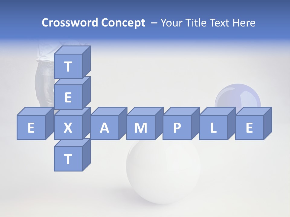 White Business Scale PowerPoint Template