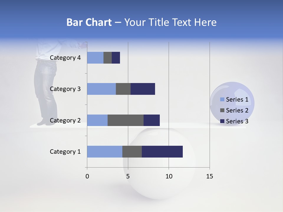 White Business Scale PowerPoint Template