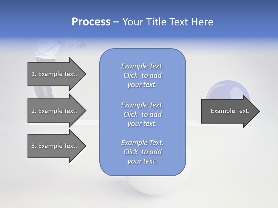 White Business Scale PowerPoint Template