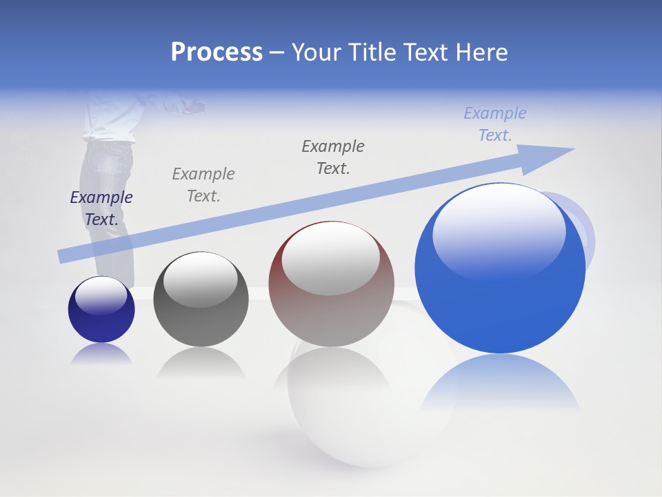 White Business Scale PowerPoint Template