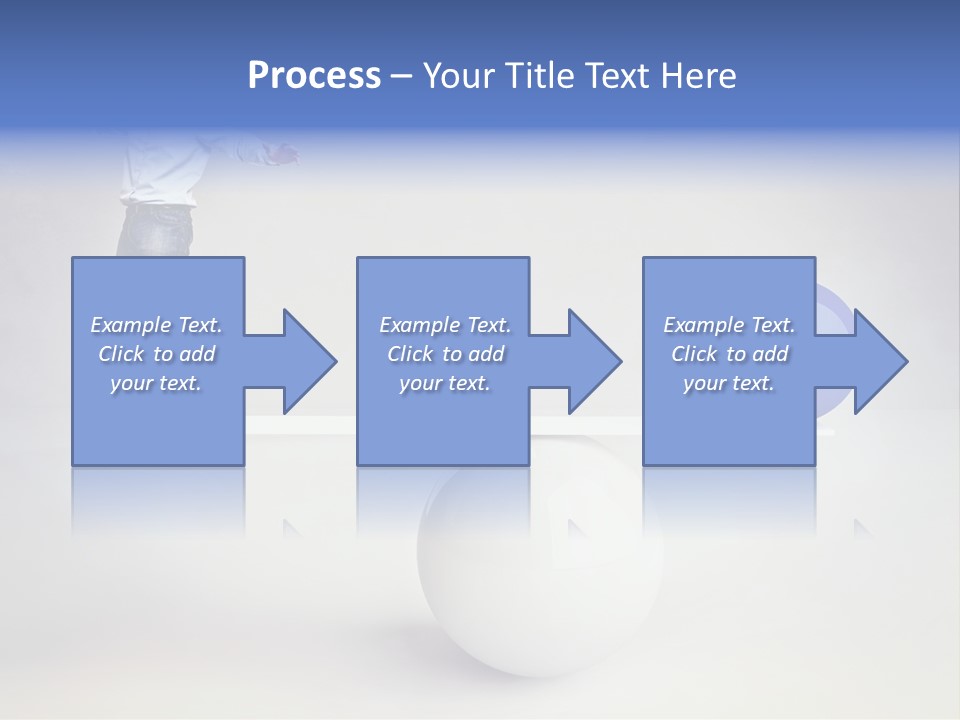 White Business Scale PowerPoint Template